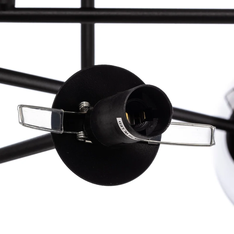 B-Ware Scandinavian Choice Deckenleuchte Glassy Deckenlampen 6-flg. gerade Glas klar