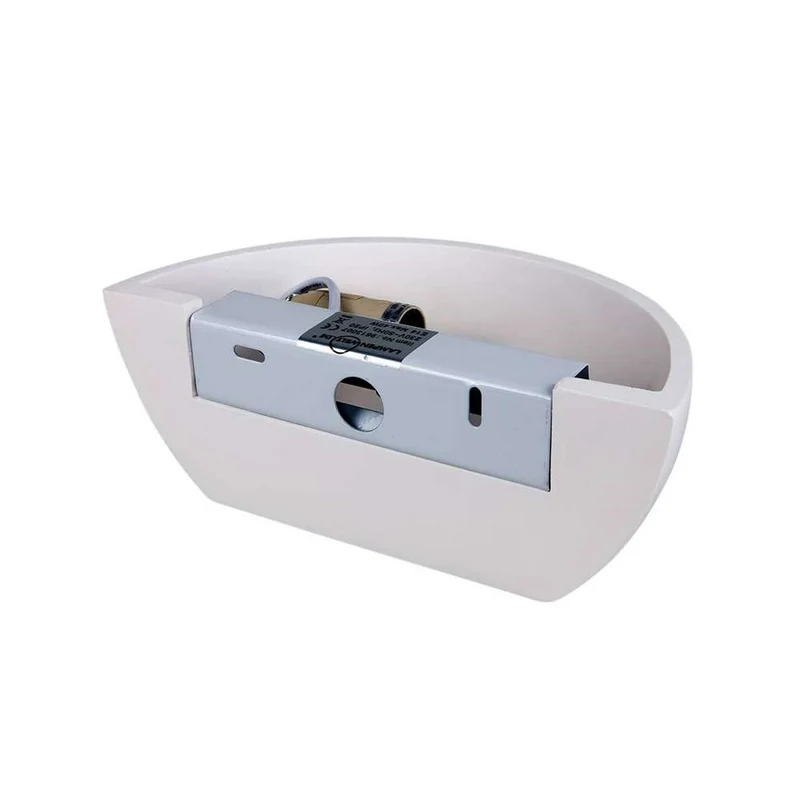 B-Ware Lindby Wandleuchte Felia Gipsleuchte weiß Wandleuchte Wandlicht LED 2 STÜCK