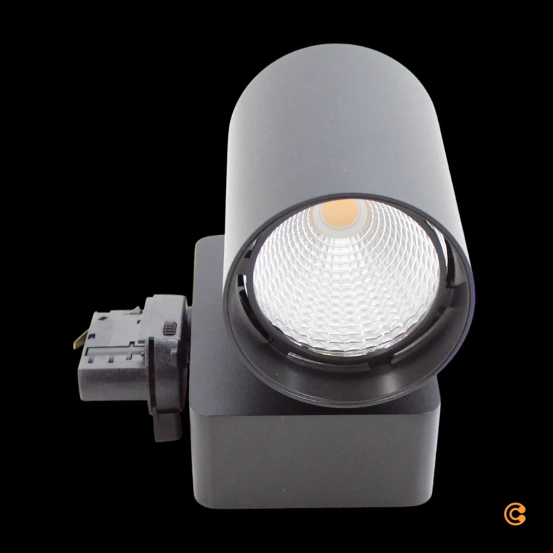 B-Ware Deko Light Strahler Scheinwerfer LED Schienensystem Nihal Schwarz 3phasig 230V