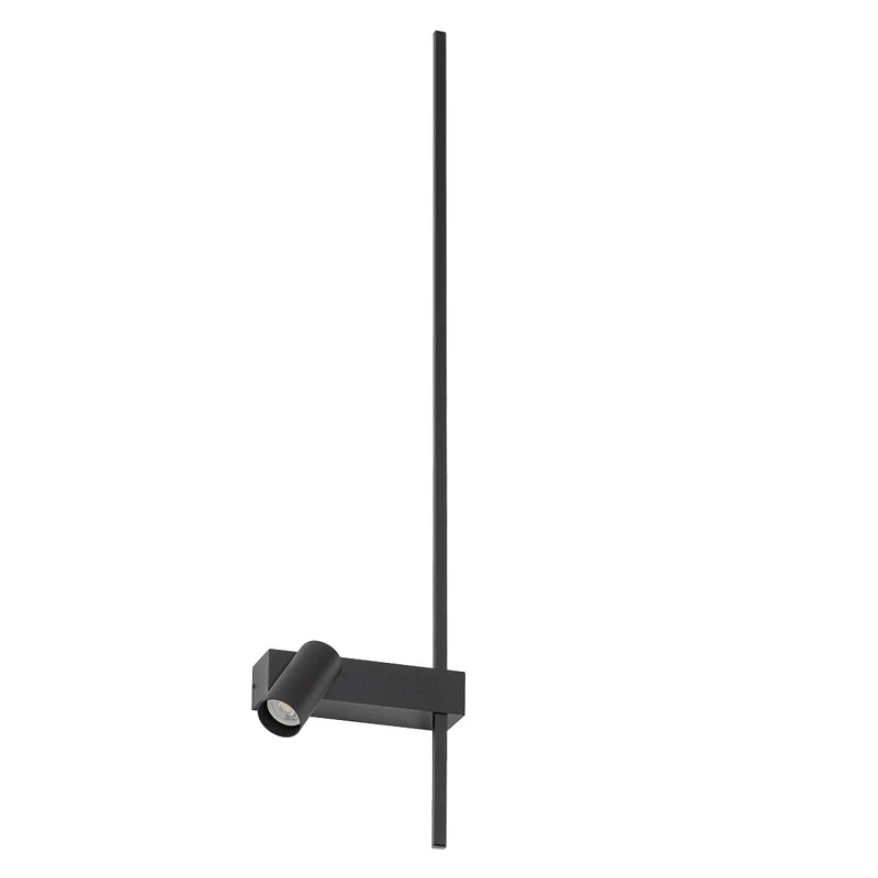 B-Ware Nowodvorski Wandlampe Leuchte LED GU10 schwarz 80 cm Metall Aluminium Kunststoff