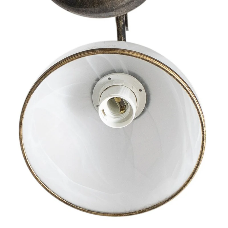 B-Ware Kronleuchter Korfu Leuchte Lampe 5-flg Ø 68 cm goldfarben antik Esszimmer