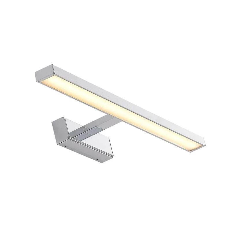 B-Ware Lindby LED-Spiegelleuchte Jukka Wandleuchte chrom warmweiß 60cm IP44 Badezimmer