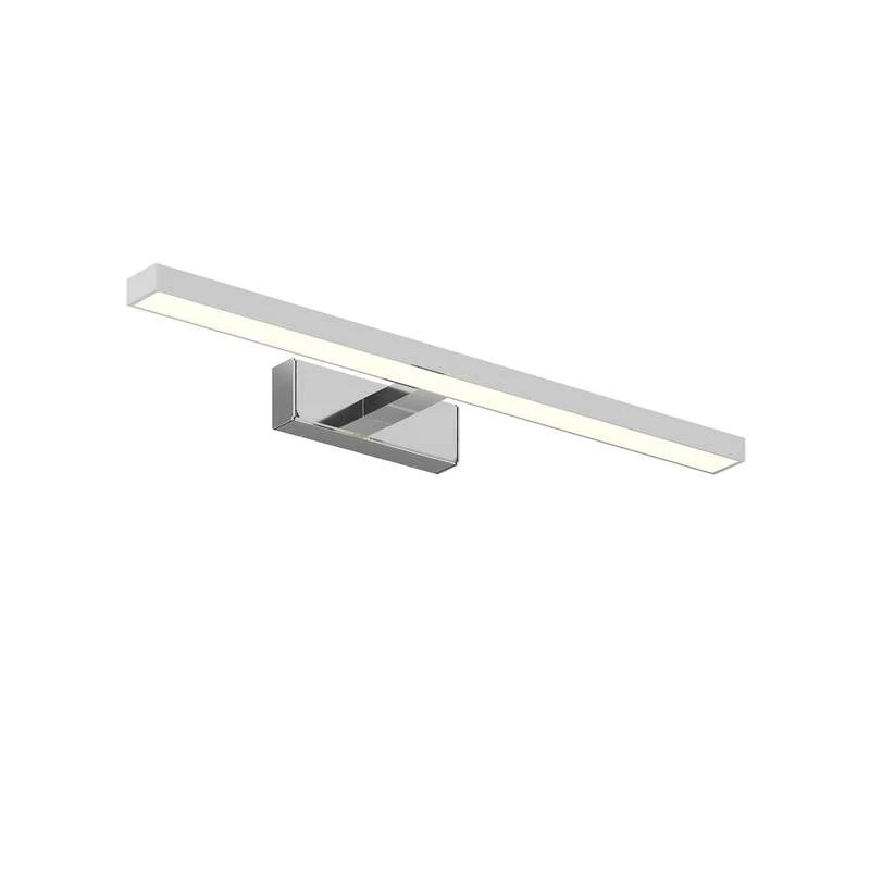 B-Ware Lindby LED-Spiegelleuchte Jukka Wandleuchte chrom warmweiß 60cm IP44 Badezimmer