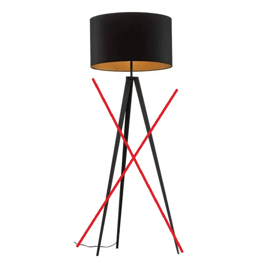 B-Ware Euluna Stehleuchte Tago Standleuchte Standlampe Stehlampe Lampe SIEHE TEXT/FOTO