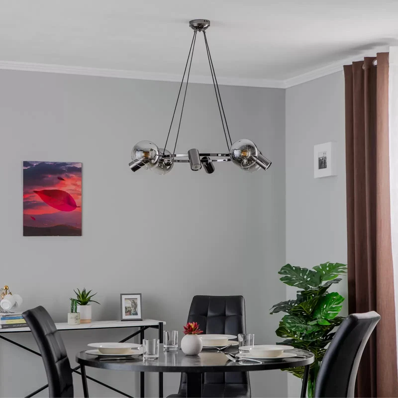 B-Ware Lichtblick Hängeleuchte Zerde 4+4 Ø 82 cm Deckenlampe Lampe SIEHE TEXT/FOTO