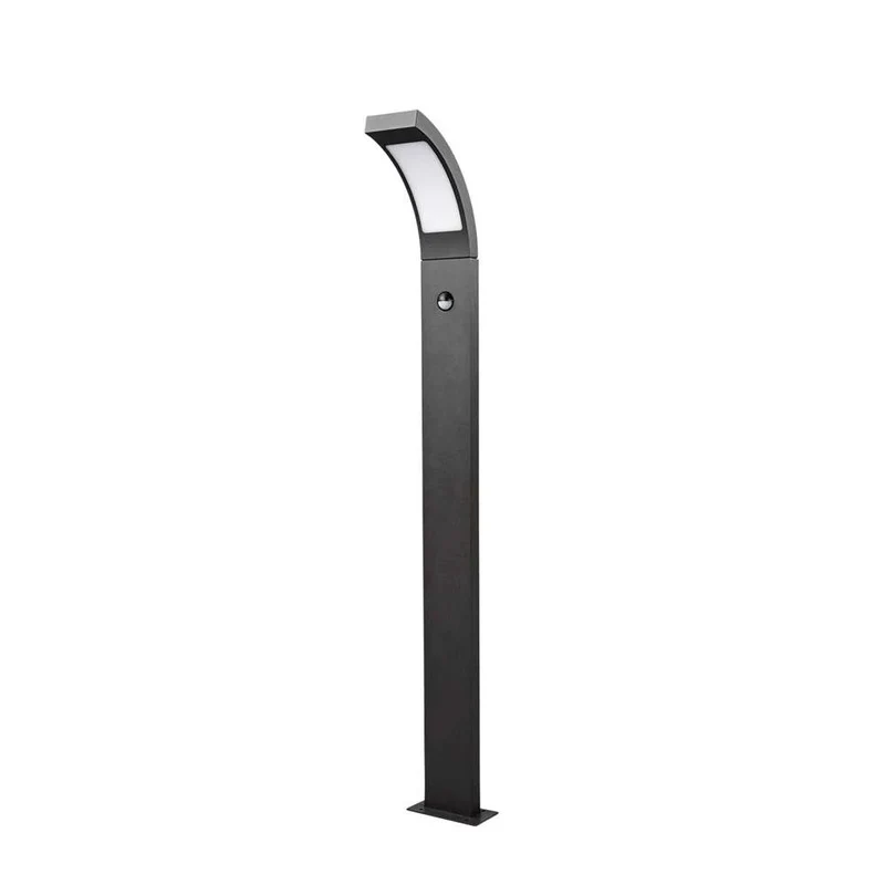 B-Ware Lucande Pollerleuchte Wegeleuchte LED Juvia Sensor grafitgrau Außenbereich