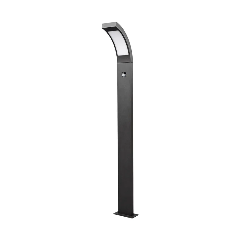 B-Ware Lucande Pollerleuchte Wegeleuchte LED Juvia Sensor grafitgrau Außenbereich