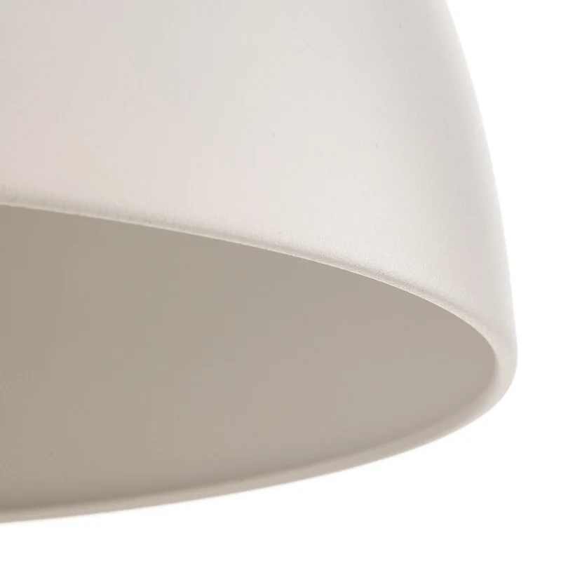 B-Ware HKliving Hängeleuchte Pendelleuchte Metall weiß matt Factory L Lampe Ø 50 cm