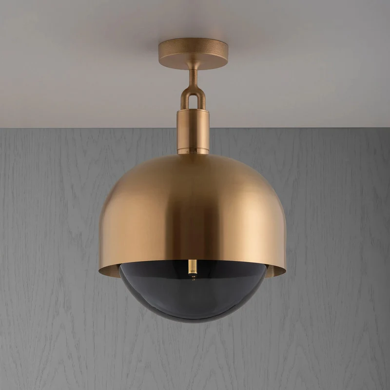 B-Ware Buster+Punch Deckenleuchte Messing Deckenlampe rauchgrau Forked SIEHE TEXT/FOTO