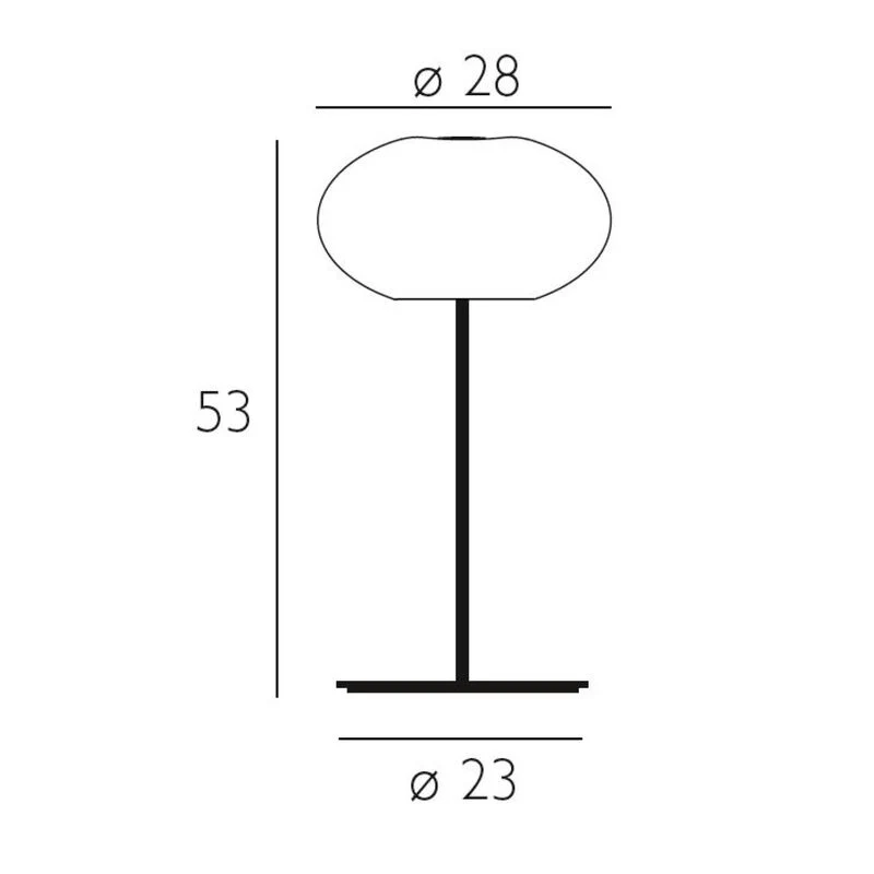 B-Ware Casablanca AIH Tischleuchte Ø28cm Tischlampe Leuchte Schalter SIEHE TEXT/FOTO