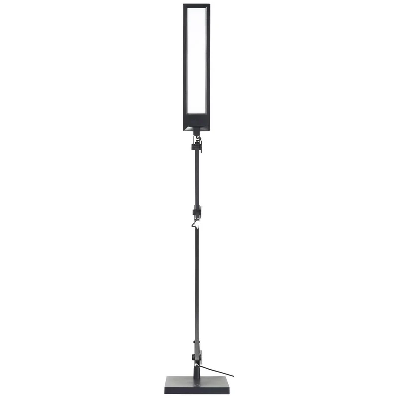 B-Ware RENKFORCE LED Tischleuchte Schreibtischlampe Flexarm Dimmbar Schwarz Kunststoff