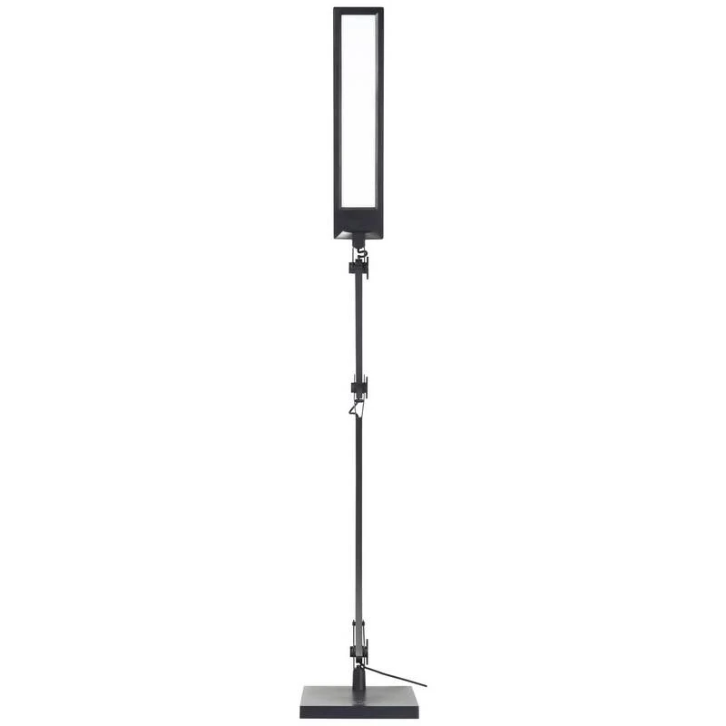 B-Ware RENKFORCE LED Tischleuchte Schreibtischlampe Flexarm Dimmbar Schwarz Kunststoff