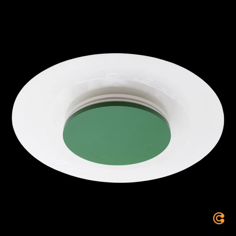 B-Ware Dekolight Deckenleuchte Deckenlampe LED Aufbaulampe weiss warmweiss Aluminium Ku