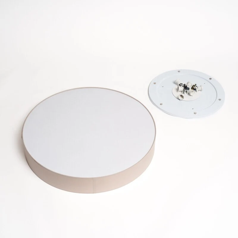 B-Ware TK Lighting Deckenleuchte Rondo beige Ø 80 cm SIEHE TEXT/FOTO