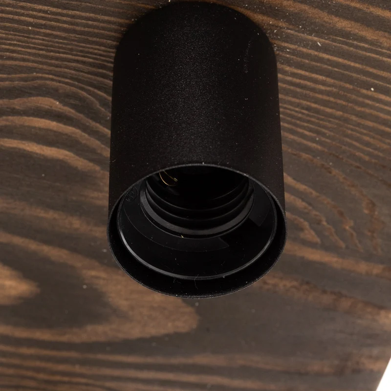 B-Ware Envostar Lobo Deckenlampe Leuchte Deckenbeleuchtung 6-flammig Kiefer grau LED