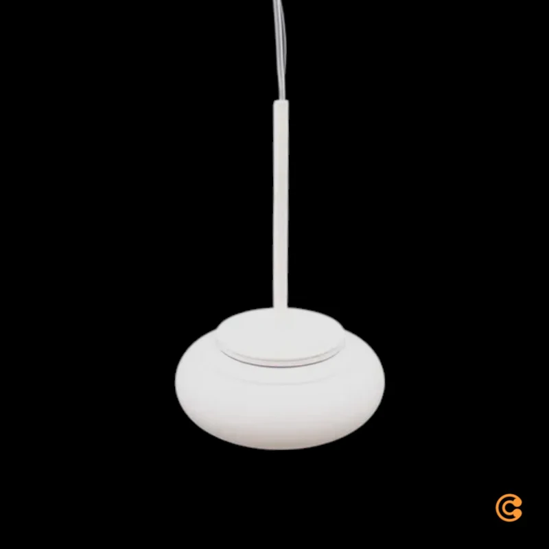B-Ware Itka Hängeleuchte Pendelleuchte Lampe Lampe LED weiß Stahl Glas Ø 20 cm