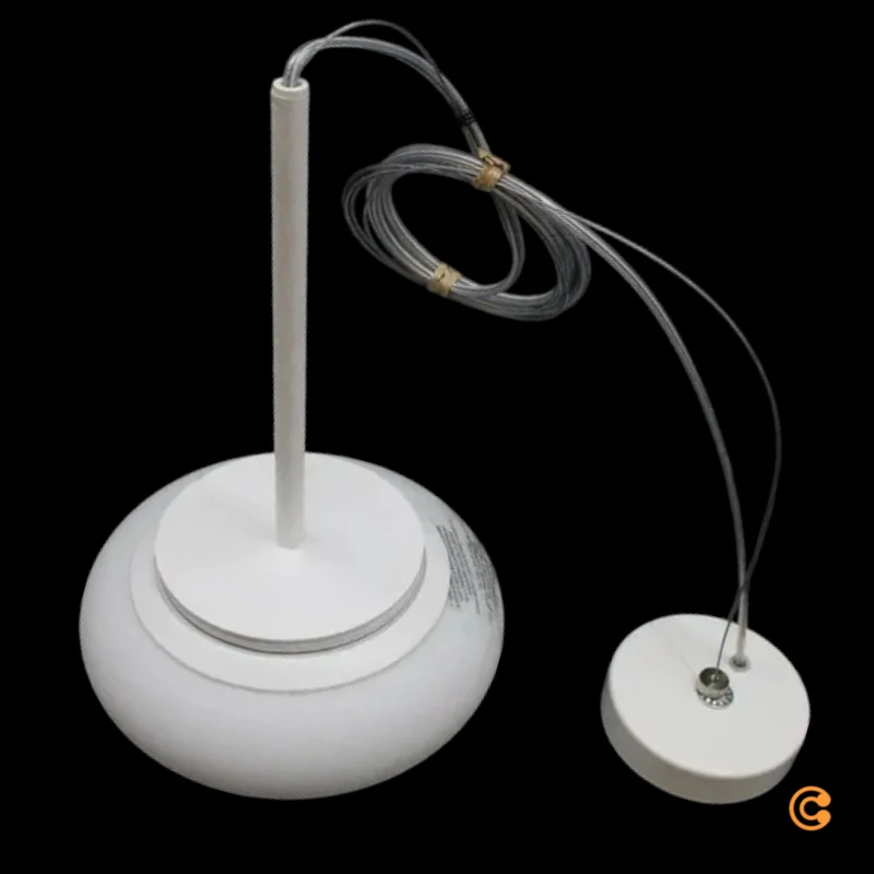 B-Ware Itka Hängeleuchte Pendelleuchte Lampe Lampe LED weiß Stahl Glas Ø 20 cm