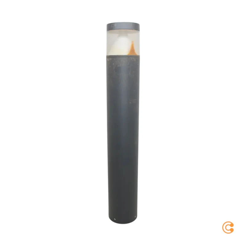 Lucande Pollerleuchte Pollerlampe LED Wegelampe Darja dunkelgrau Aluminium357