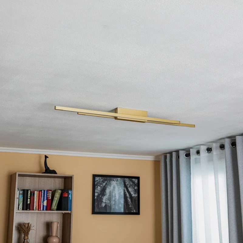 B-Ware Quitani Deckenlampe Deckenleuchte LED messing eloxal Talon Lampe Aluminium Ac835