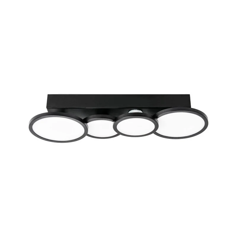 B-Ware LIGHTME Deckenleuchte Deckenlampe LED Aqua GU10 schwarz Lampen austauschbar964