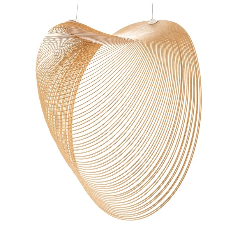 D-Ware Luceplan Illan LED Holzhängelampe Pendelleuchte Lampe dimmbar DEFEKTWARE