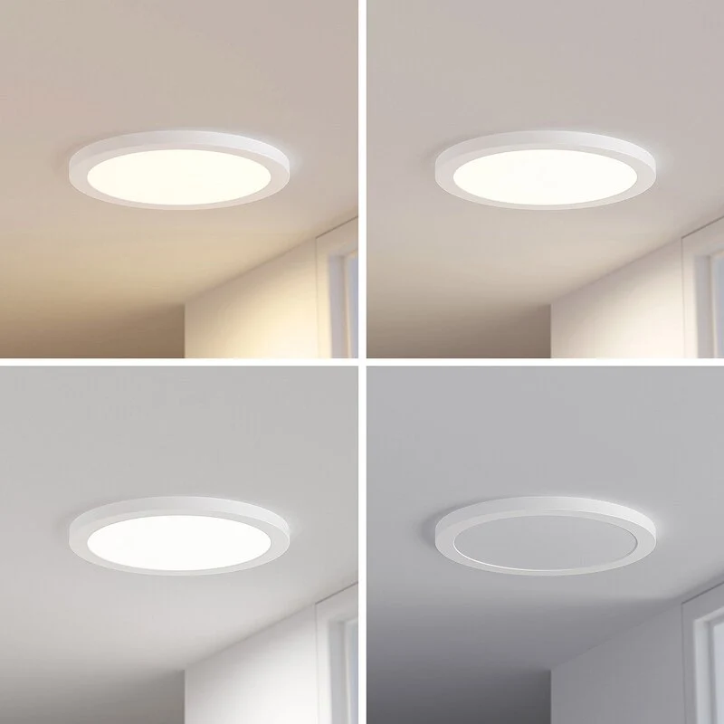 B-Ware Aureka Deckenlampe Deckenleuchte LED Radarsensor Bewegungsmelder weiß 33 cm
