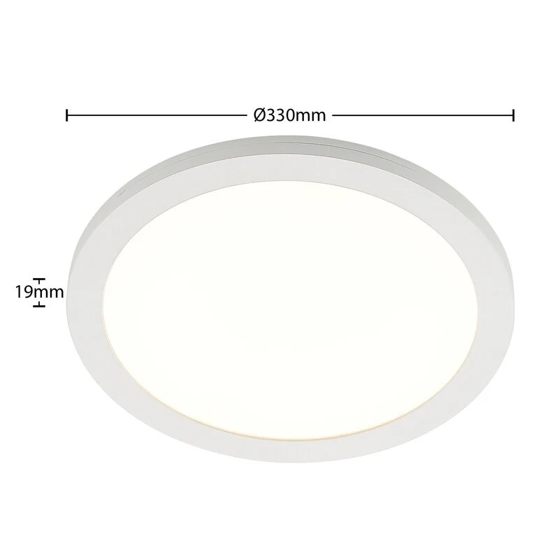 B-Ware Aureka Deckenlampe Deckenleuchte LED Radarsensor Bewegungsmelder weiß 33 cm