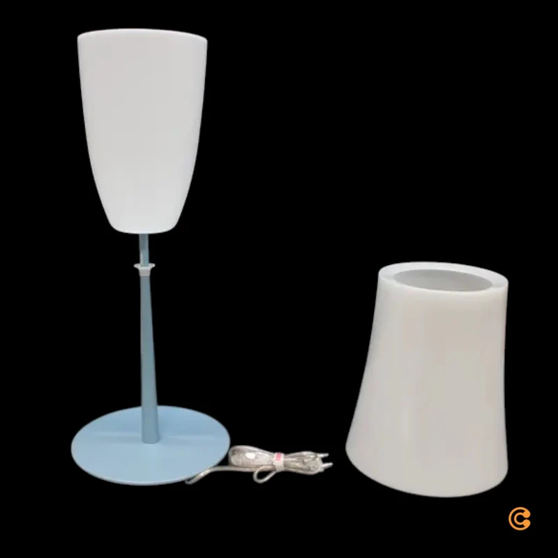 B-Ware Foscarini Birdie Easy Grande Tischlampe Tischleuchte Nachttischlampe Blau E27
