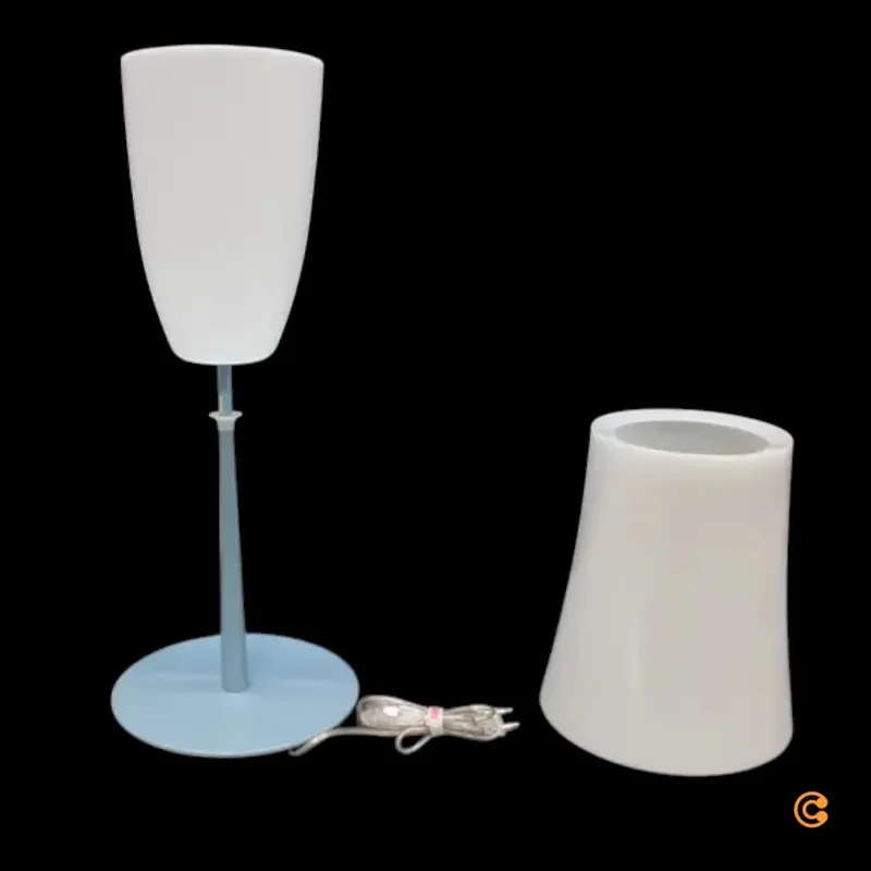 B-Ware Foscarini Birdie Easy Grande Tischlampe Tischleuchte Nachttischlampe Blau E27