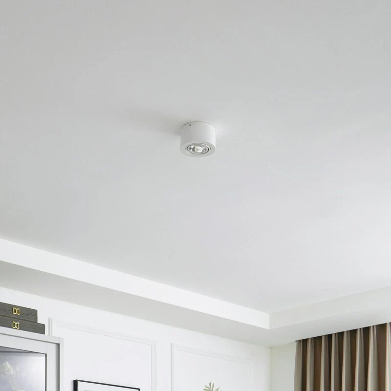 B-Ware Lindby Downlight Einbaustrahler LED Deckenlampe Leuchte Jyla weiß matt 2 STÜCK