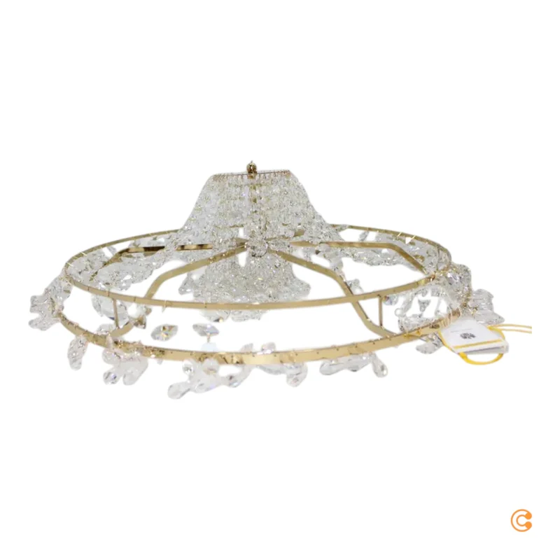 B-Ware ORION Kristalldeckenleuchte Leuchte SHERATA gold Deckenlampe SIEHE TEXT/FOTO