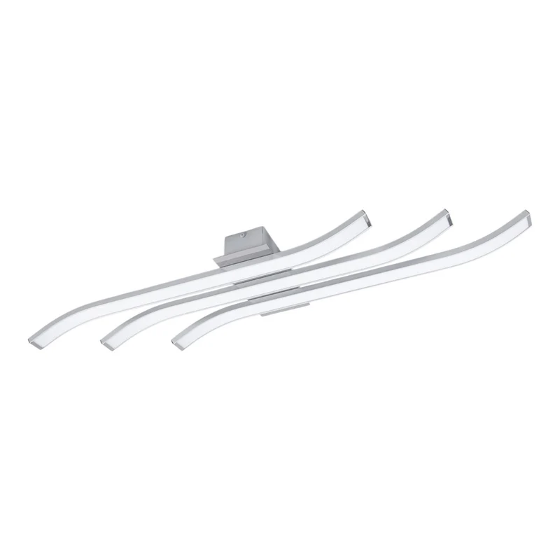 B-Ware Domiluce Deckenlampe Deckenleuchte LED Largo Aluminium Weiss 3 flammig 83 cm