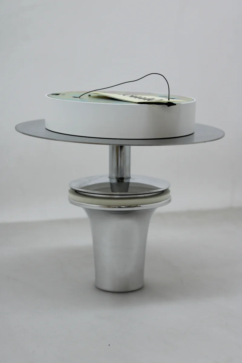 B-Ware Gople Deckenleuchte Lampe Leuchte silber/silber Glas SIEHE TEXT/FOTO