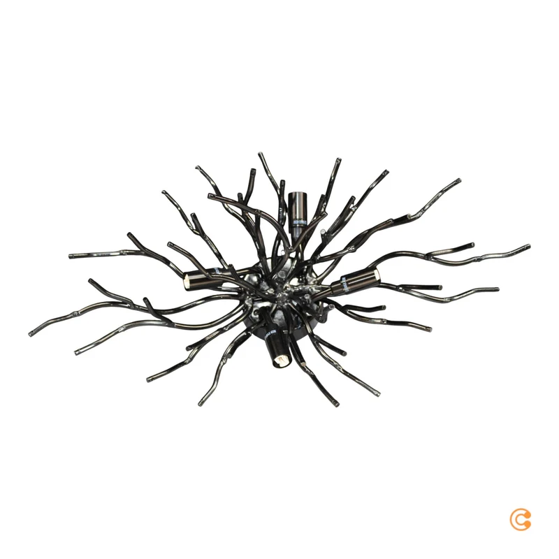 B-Ware Paul Neuhaus Deckenleuchte Lampe Icicle Deckenlampe schwarz 4-flammig G9 Fass281