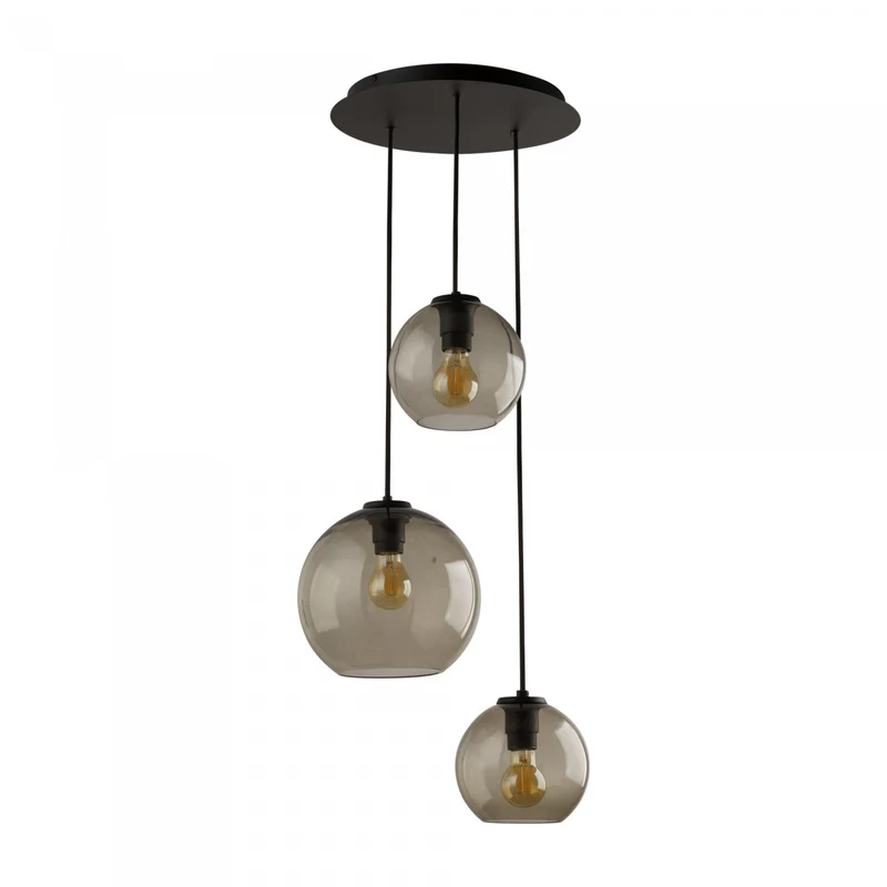 B-Ware Lyora 3-flammige Hängelampe Glas Vetro Pendelleuchte Esstisch Beleuchtung