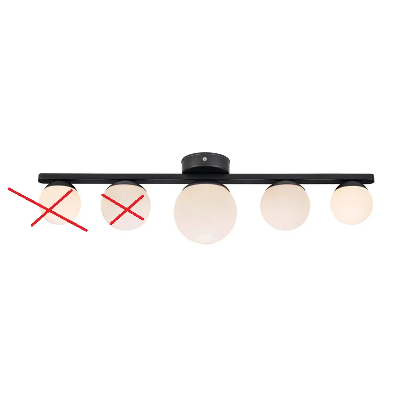 Markslöjd Bad-Deckenleuchte Puro Deckenlampe Lampe Leuchte G9 SIEHE TEXT/FOTO
