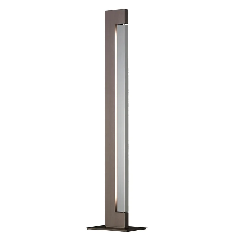 B-Ware Nemo Ara Stehlampe Leuchte LED dim-to-warm mokka aluminium Wohnzimmerlampe 178cm