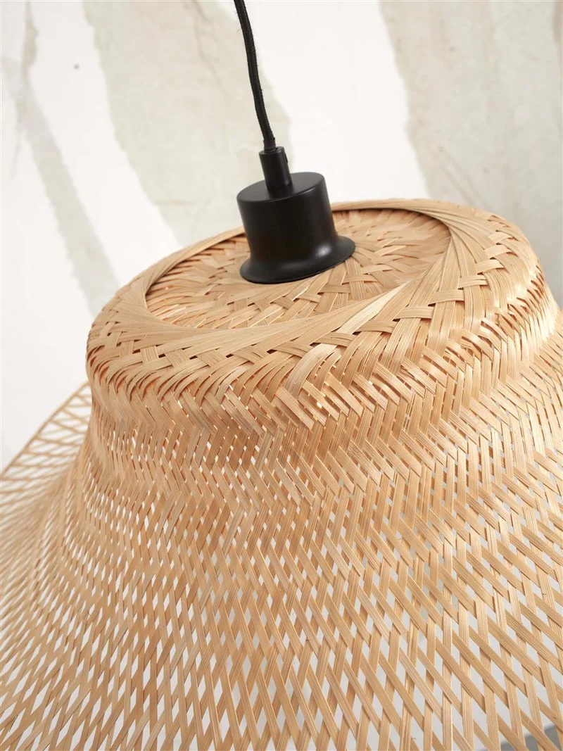 B-Ware GOOD&MOJO Ibiza Hängelampe Pendelleuchte Lampe Ø 50 cm natur