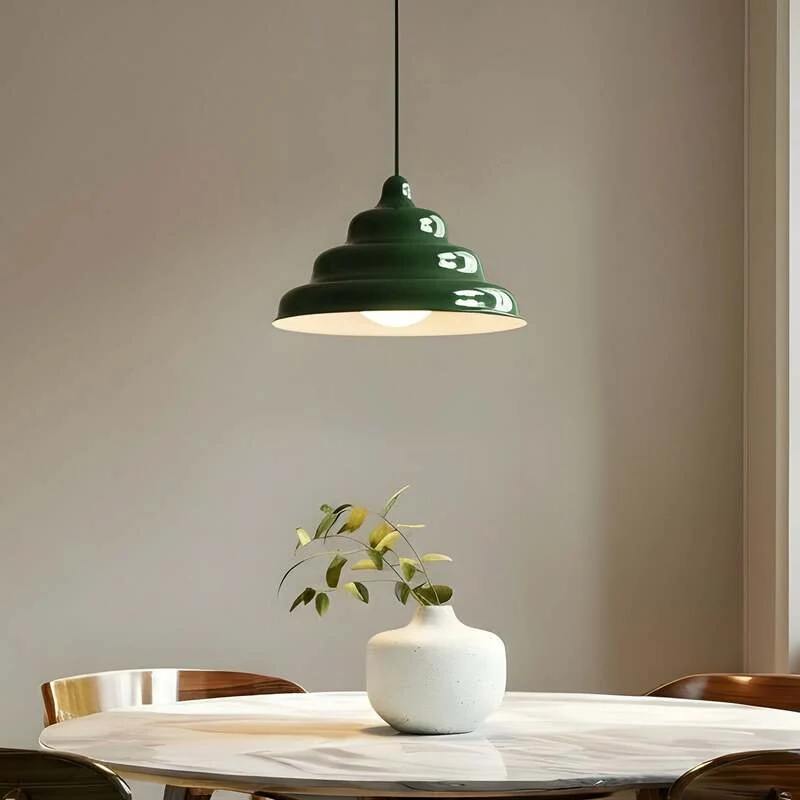 B-Ware Fala Pendelleuchte Hängelampe grün Glas Esszimmer skandinavisches Design
