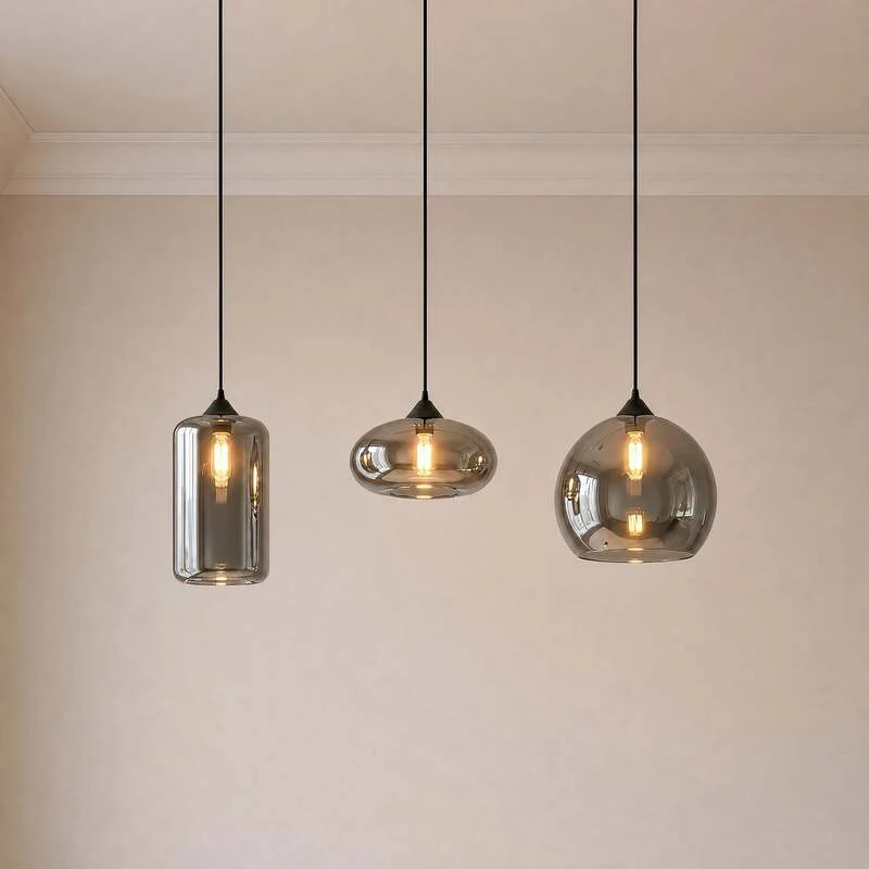 B-Ware Lindby Marla Pendelleuchte Hängelampe Deckenlampe 3-flg E27 SIEHE TEXT/FOTO