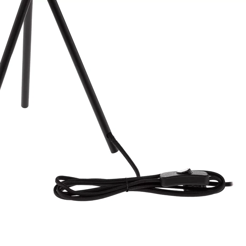 B-Ware Lindby Tischleuchte Soula Tischlampe Tischlicht Ø 26 cm beige Kunststoff E27