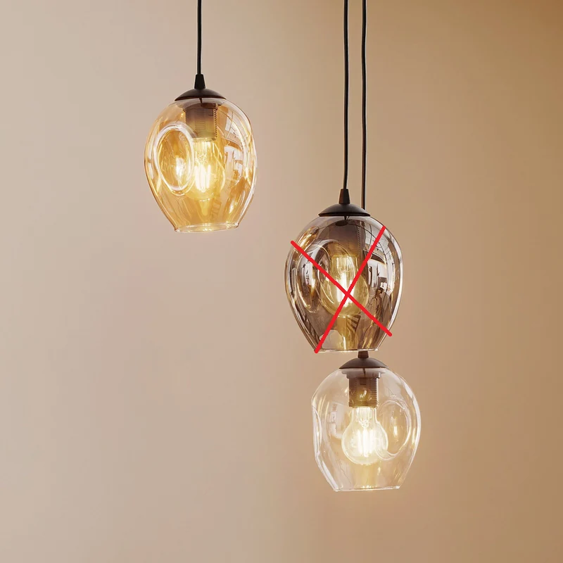 B-Ware Pendellampe Starla Hängeleuchte Hängelampe Wohnzimmerlampe SIEHE TEXT/FOTO