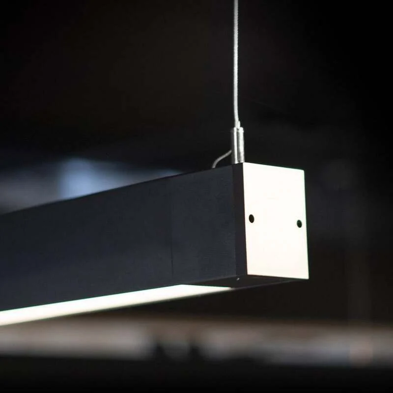 B-Ware SLC Deckenleuchte Lampe LED Click CCT dimmbar schwarz für Länge 140 cm98