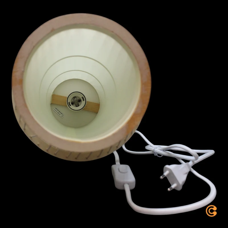 B-Ware Pauleen Woody Passion Tischleuchte Lampe Bambus natur Wohnzimmer Beleuchtung