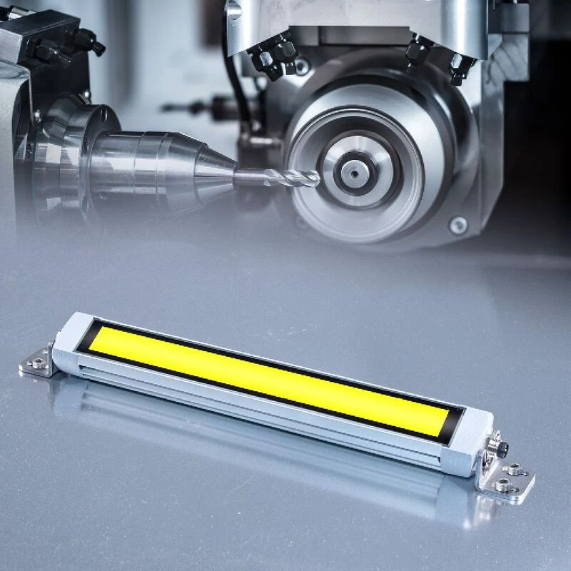 B-Ware LED2WORK Maschinenleuchte Lichtleiste LED Arbeitsleuchte RGBW 870mm IO-Link