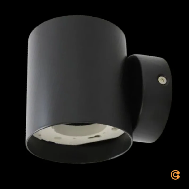 B-Ware Lindby Wandlampe Wandleuchte LED Lampe Fassung oben unten schwarz