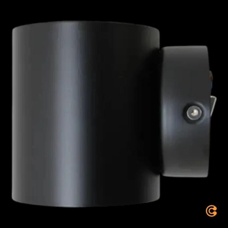 B-Ware Lindby Wandlampe Wandleuchte LED Lampe Fassung oben unten schwarz