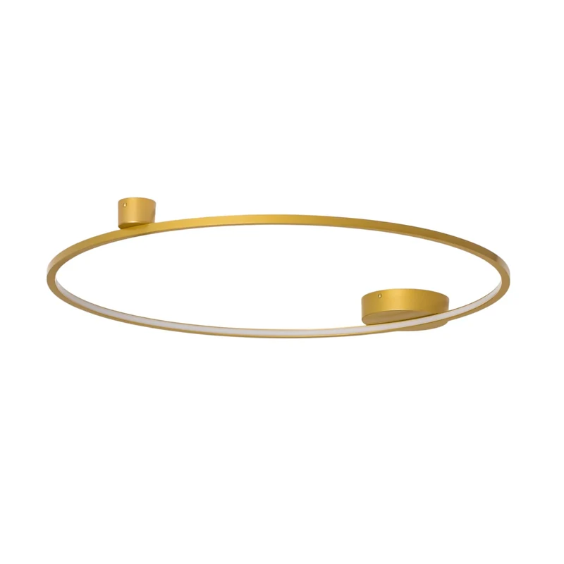 B-Ware LED Deckenleuchte Lampe Saturno Milagro gold Ringform universalweiß Wohnzimmer F