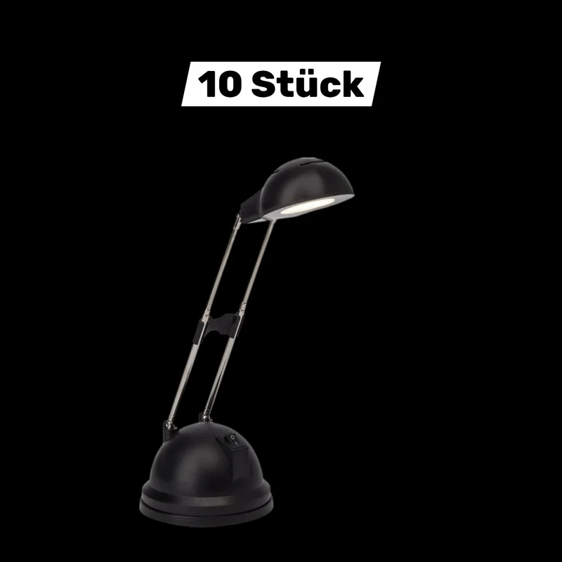 B-Ware Brilliant KATRINA LED Tischlampe Tischleuchte LED Lampe Schreibtisch 10 STÜCK