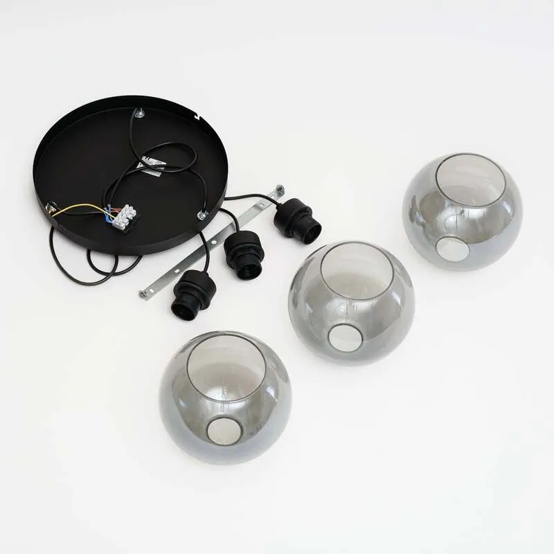 B-Ware Euluna Hängeleuchte Cubus Deckenlampe Pendelleuchte E27 graphit SIEHE TEXT/F9